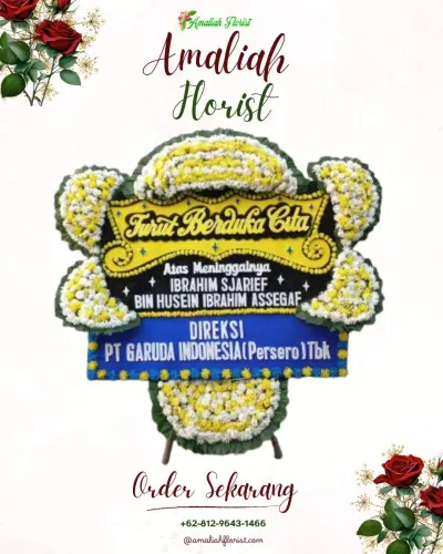 Papan Bunga Duka di Nagarasari